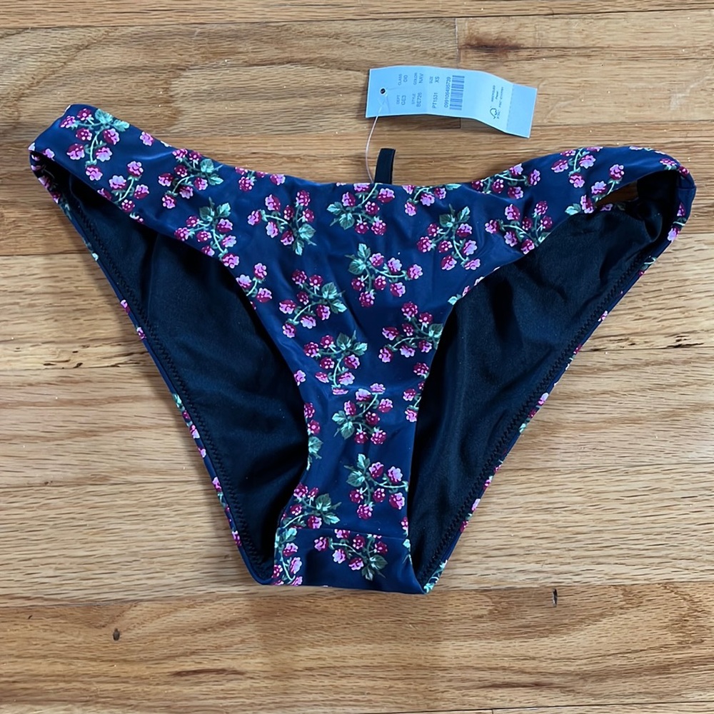 J. Crew Twilight Berry Hipster Bikini Bottom